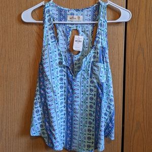 Hollister tribal tank top NWT